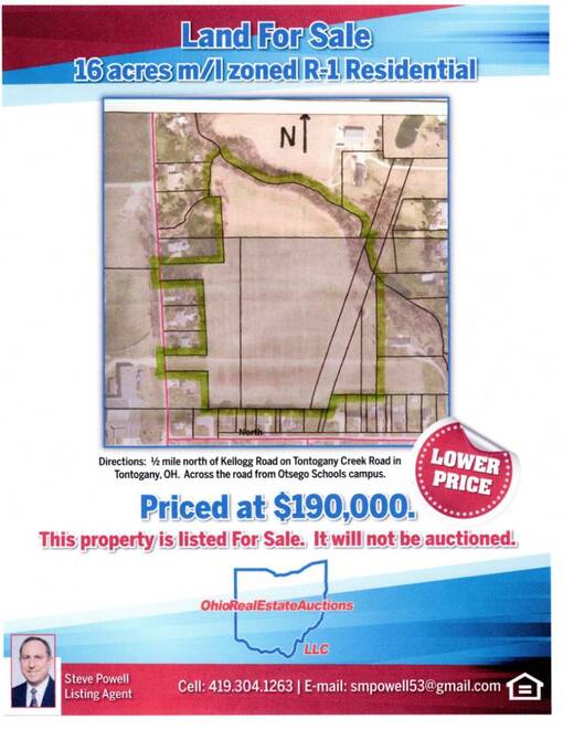 0 Tontogany Creek Road, Tontogany, OH 43565 (Sold NYStateMLS Listing 10677055)