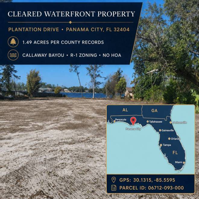 TBD Plantation Drive, Panama City, FL 32404