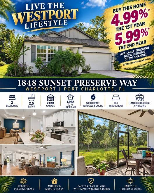 1848 Sunset Preserve Way, Port Charlotte, FL 33953